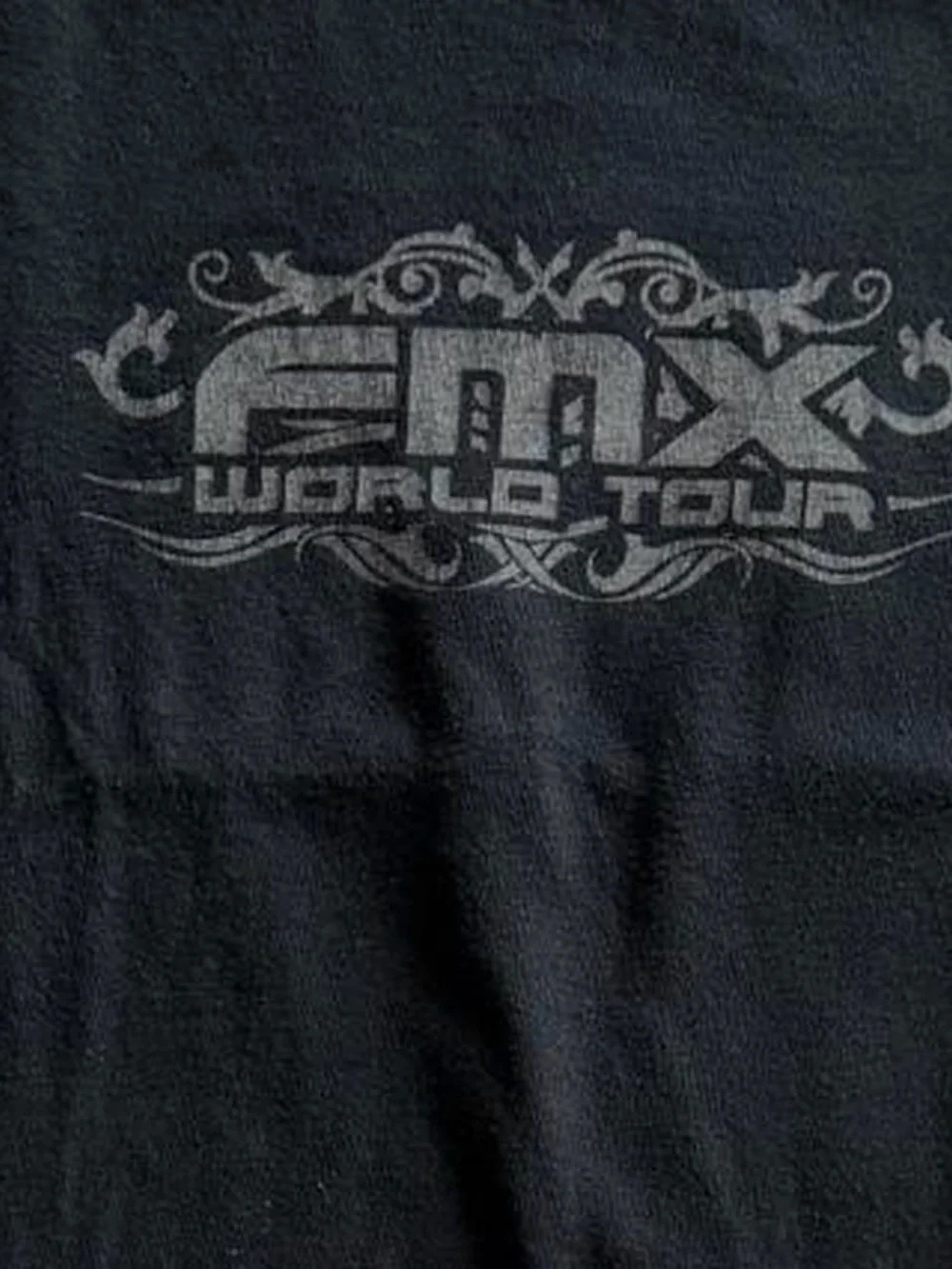 FMX World Tour Graphic Tee Black Youth Small Gildan